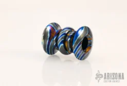 Dark Timascus Zircuti EDC Handmade Para-cord Lanyard Bead