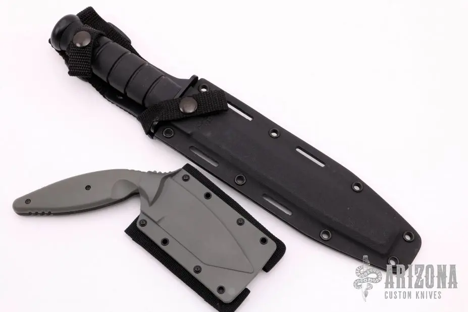 1245 Tanto Fighting Knife And 1483 TDI Law Enforcement Knife 5 1245 Tanto Fighting Knife And 1483 TDI Law Enforcement Knife - Image 3