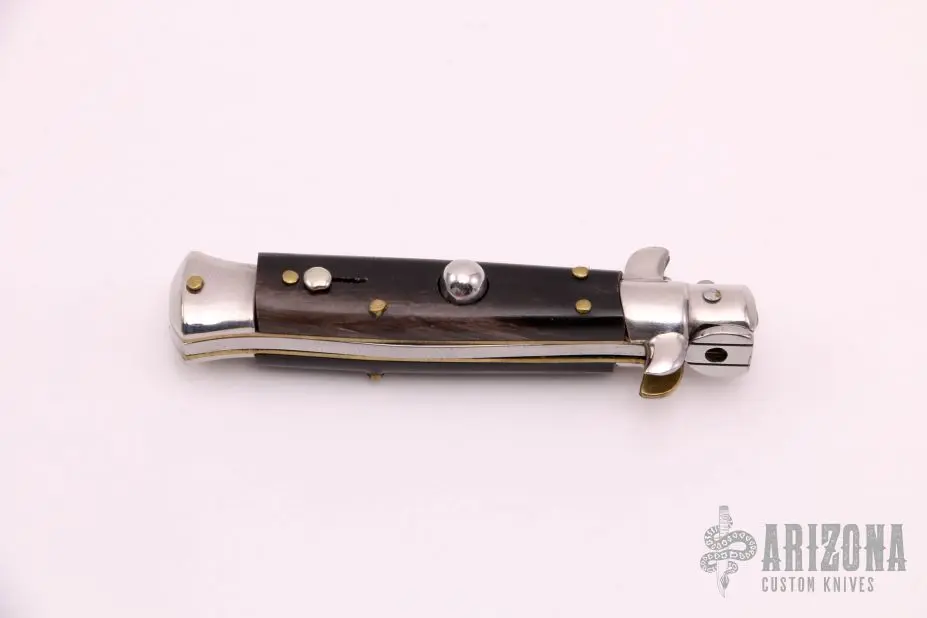 5.5" Swivel Bolster Auto - Buffalo Horn 5 5.5" Swivel Bolster Auto - Buffalo Horn - Image 3