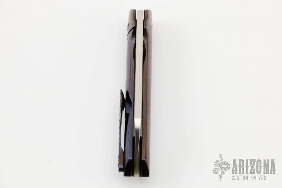 Haddock Framelock - Full Timascus 6 Haddock Framelock - Full Timascus - Image 4