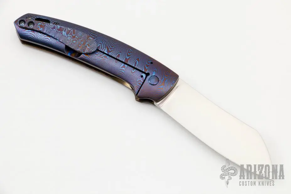 Haddock Framelock - Full Timascus 4 Haddock Framelock - Full Timascus - Image 2