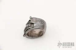 .925 Sterling Silver Devil Slickster Ring - Size 11 -Knife Promotional Store 1651075314 3070