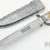 Sole-Authorship Bowie Fighter W/ Damascus Sheath -Knife Promotional Store 1656343427 5967