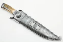 Sole-Authorship Bowie Fighter W/ Damascus Sheath 8 Sole-Authorship Bowie Fighter W/ Damascus Sheath -Knife Promotional Store 1656343427 7416