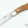 Jigged Paper Micarta Lockback