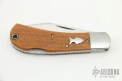Jigged Paper Micarta Lockback 10 Jigged Paper Micarta Lockback -Knife Promotional Store 1657052002 6790
