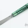 Alpha Beast Balisong 3.0 Premium Green OG Blade