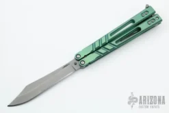 Alpha Beast Balisong 3.0 Premium Green OG Blade