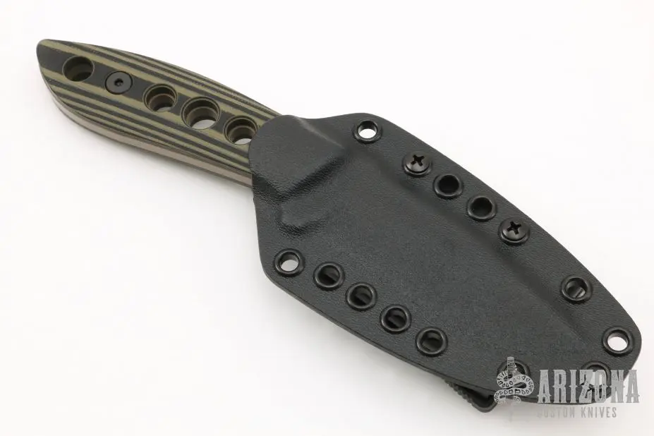K9 Model 6 - Green/Black G-10 FDE Cerakote 5 K9 Model 6 - Green/Black G-10 FDE Cerakote - Image 3