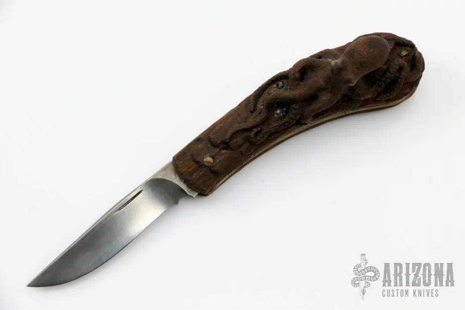 Carved Octopus Folder 3 Carved Octopus Folder