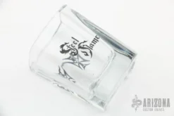 Steel Flame Shot Glass