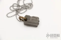 Titanium Dogtag Pendant W/ Ball Chain
