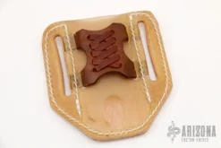 Pancake Rawhide & Leather Belt Sheath