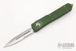 121-2G Ultratech D/E Green Partially Serrated