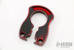 Keeper - Black/Red Cerakote W/ Red Stingray Skin Inlays 5 Keeper - Black/Red Cerakote W/ Red Stingray Skin Inlays -Knife Promotional Store 1662563751 9663