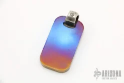 Sterling Silver And Titanium Pendant