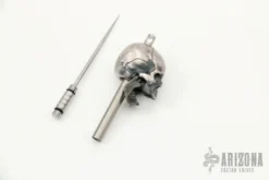 Silver Skull W/ Titanium Toothpick -Knife Promotional Store 1663087978 0154