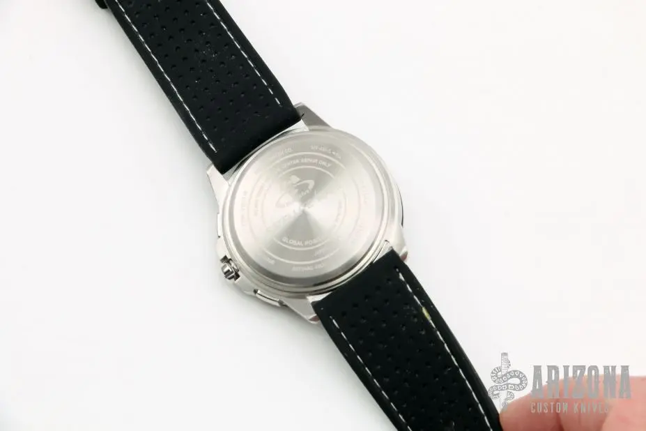 Model F150-s100178 Eco Drive Satellite Wave World Time GPS Men's Watch 4 Model F150-s100178 Eco Drive Satellite Wave World Time GPS Men's Watch - Image 2