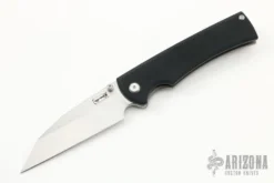 229 Sangre Wharncliffe Black G10 Belt Finished