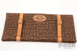 12-Knife Case - Cape Buffalo Leather