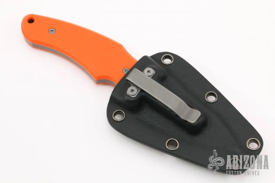 Shepherd Fixed Blade - Orange G10 W/ Stonewash Finish 6 Shepherd Fixed Blade - Orange G10 W/ Stonewash Finish - Image 4