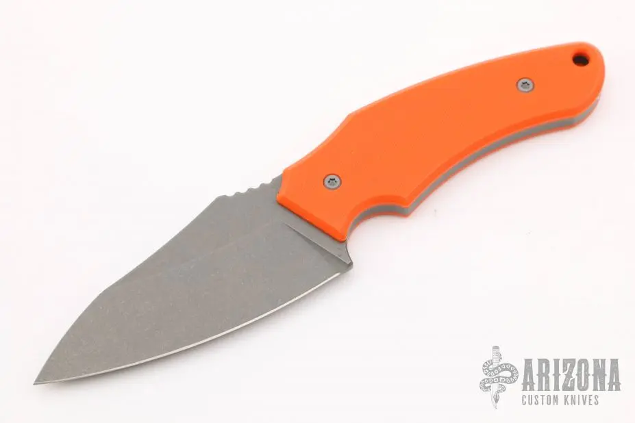 Shepherd Fixed Blade - Orange G10 W/ Stonewash Finish 4 Shepherd Fixed Blade - Orange G10 W/ Stonewash Finish - Image 2