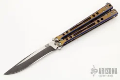 Specter Evo Balisong - Titanium - Purple/Gold 1 Of 50