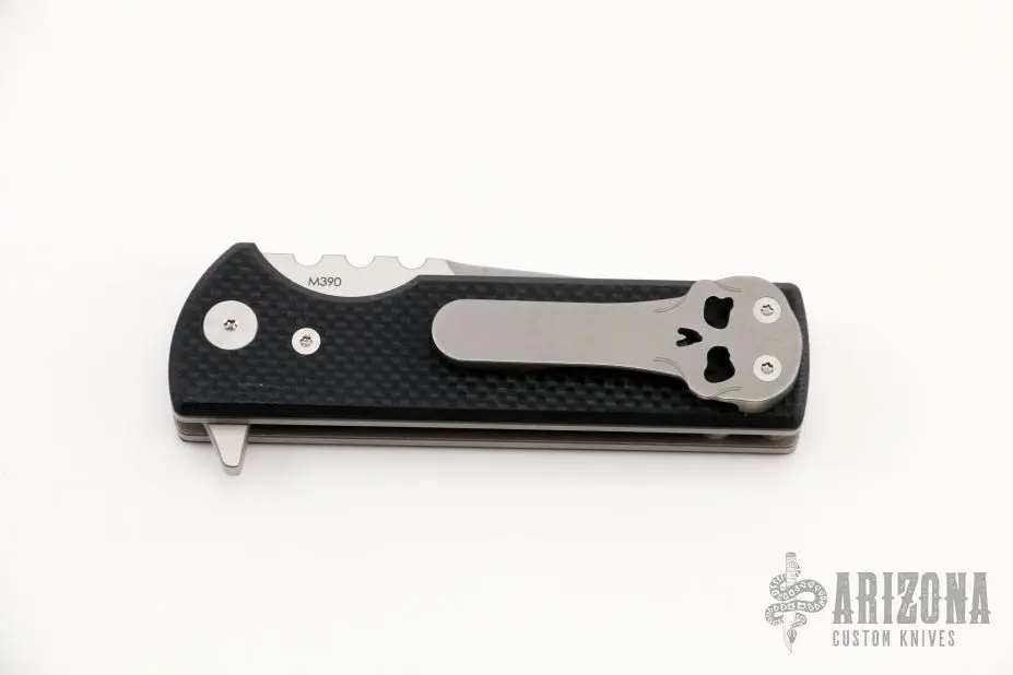 T.A.K. Black G10 Scales- Drop Point 5 T.A.K. Black G10 Scales- Drop Point - Image 3