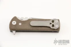 T.A.K. Green Canvas Micarta Scales- Drop Point -Knife Promotional Store 1667396045 7120