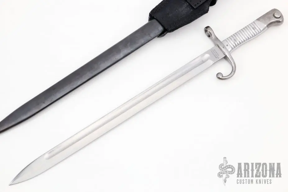 Original German Manufactured Argentine Mauser Model 1891 Bayonet 3 Original German Manufactured Argentine Mauser Model 1891 Bayonet