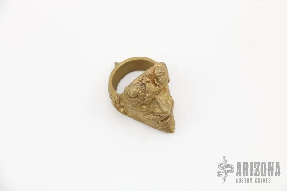 Apache Ring - Third Pattern - Marine Bronze - Size 15 4 Apache Ring - Third Pattern - Marine Bronze - Size 15 - Image 2