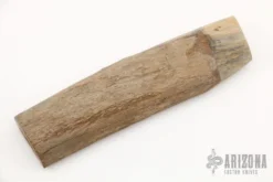 Ice Age Mammoth Rib Cage Bone W/ Alaska Birch Wood End Cap -Knife Promotional Store 1670511298 6296