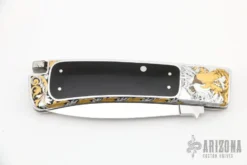 Tail Lock - Engraved W/ Ebony 13 Tail Lock - Engraved W/ Ebony -Knife Promotional Store 1670609983 8624