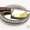 Stainless Steel And Knife Belt Buckle