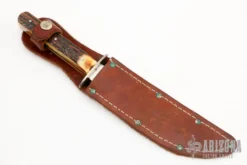 Bowie W/ Scrimshaw -Knife Promotional Store 1671210044 3599