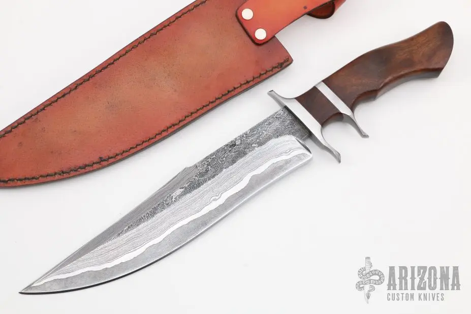 San Mai Damascus Sub-hilt Fighter 3 San Mai Damascus Sub-hilt Fighter