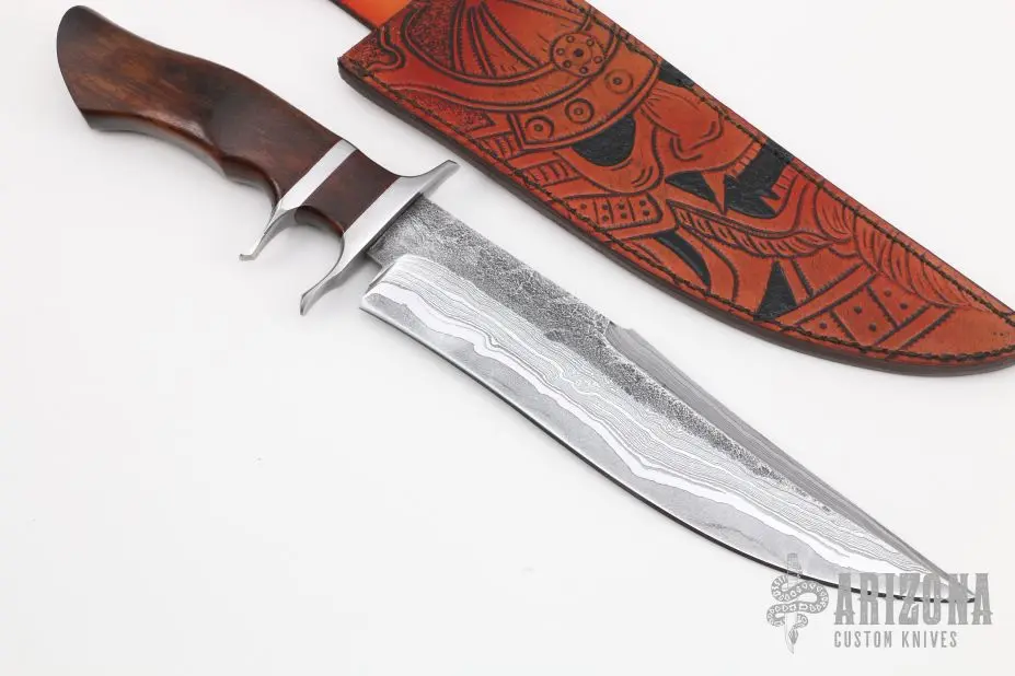 San Mai Damascus Sub-hilt Fighter 4 San Mai Damascus Sub-hilt Fighter - Image 2
