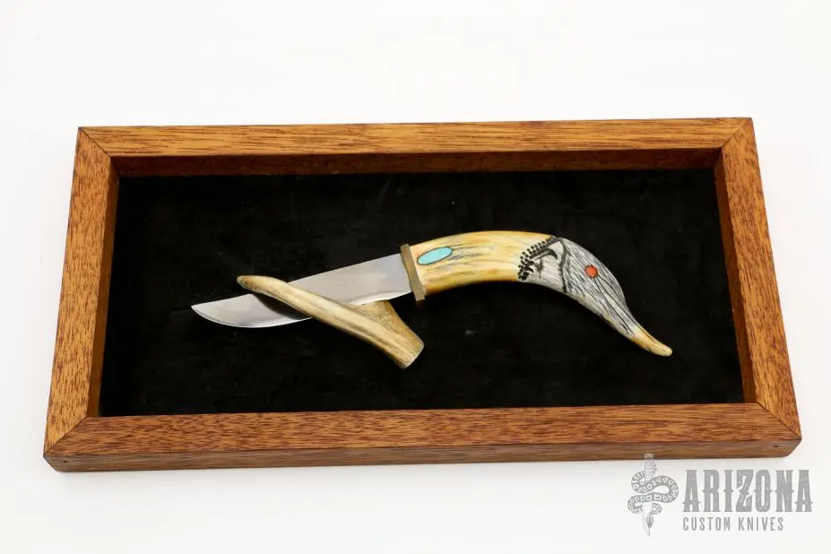 Carved Stag Hunter - #2010 5 Carved Stag Hunter - #2010 - Image 3