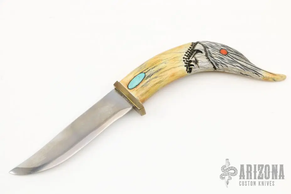 Carved Stag Hunter - #2010 3 Carved Stag Hunter - #2010