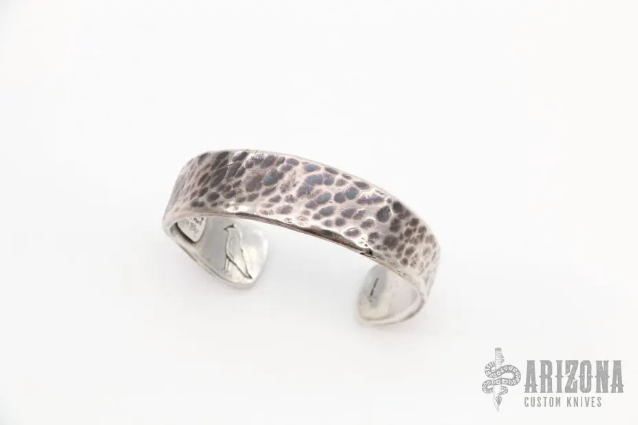 Jes MaHarry Hammered Sterling Silver Cuff Bracelet For 32 Bar Blues 5 Jes MaHarry Hammered Sterling Silver Cuff Bracelet For 32 Bar Blues - Image 3