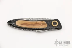 Damasteel And Gold Lockback -Knife Promotional Store 1672848988 9701