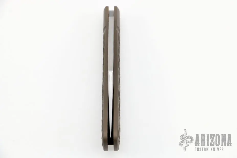 Jigged Titanium Lanny's Clip 6 Jigged Titanium Lanny's Clip - Image 4