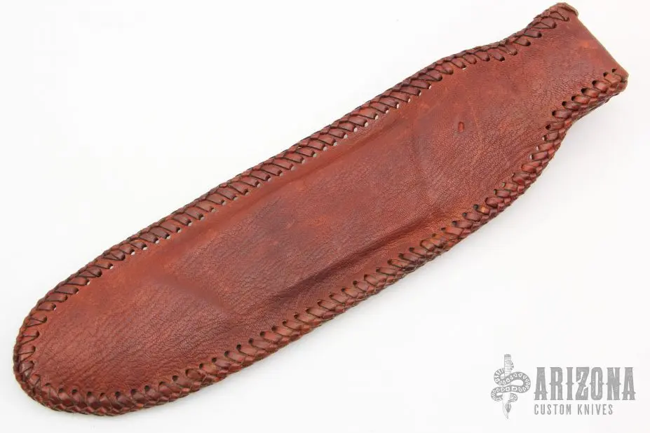 Large Damascus Camp Knife 6 Large Damascus Camp Knife - Image 4