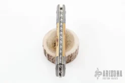 Damascus And Mammoth Ivory Lockback -Knife Promotional Store 1674163129 9418