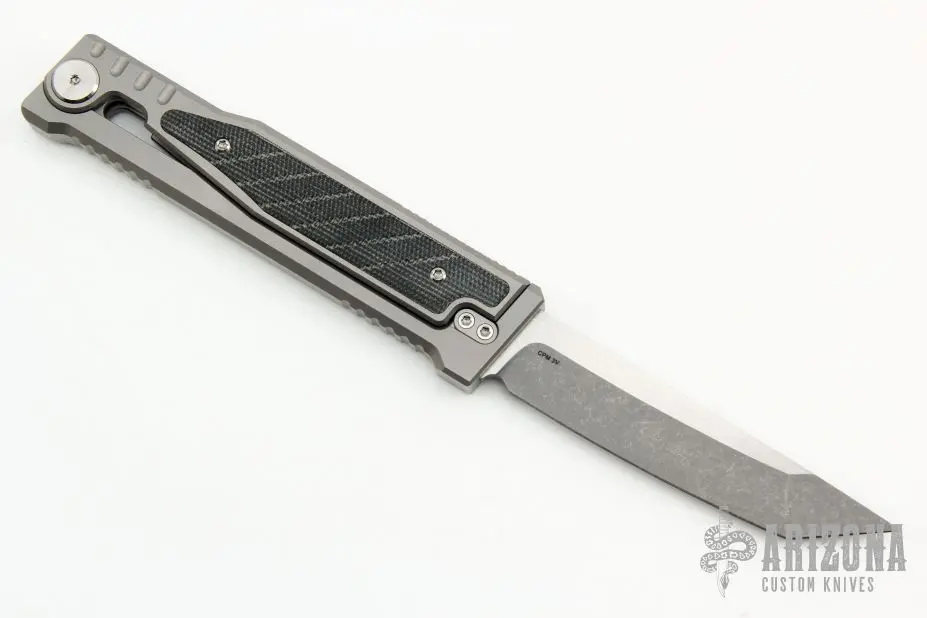 EXO Tanto Gravity Knife - Black Micarta 4 EXO Tanto Gravity Knife - Black Micarta - Image 2