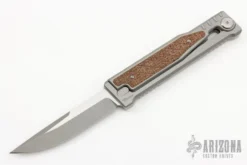 EXO Tanto Gravity Knife - Brown Burlap Micarta