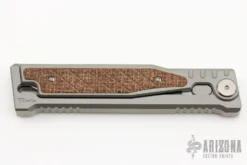 EXO Tanto Gravity Knife - Brown Burlap Micarta -Knife Promotional Store 1675081097 9371