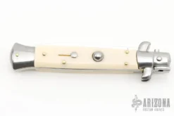 9" Swivel Bolster Auto - Imitation Ivory -Knife Promotional Store 1675432334 0830