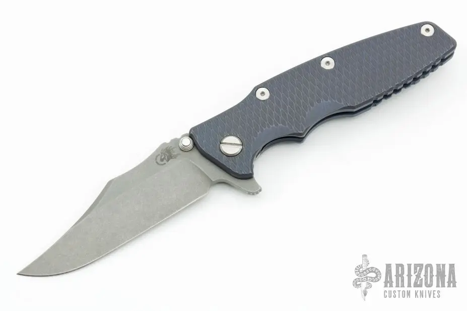 Eklipse 3.5" Bowie - Tri-Way Pivot Battle Blue 3 Eklipse 3.5" Bowie - Tri-Way Pivot Battle Blue