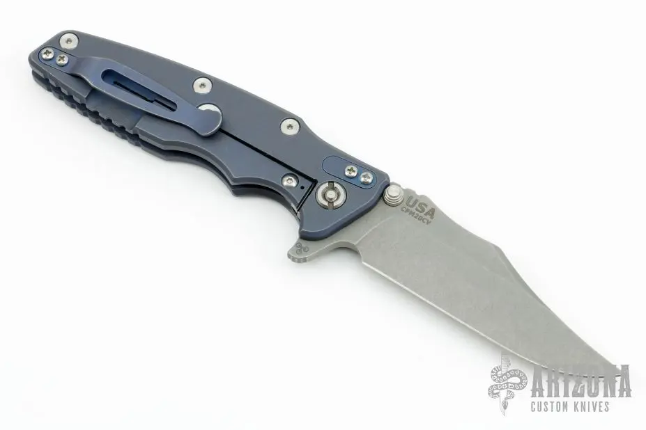 Eklipse 3.5" Bowie - Tri-Way Pivot Battle Blue 4 Eklipse 3.5" Bowie - Tri-Way Pivot Battle Blue - Image 2